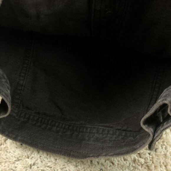 Lauren Jeans Co Ralph Lauren Denim Button Casual Jacket Women XS Brown Denim - Picture 8 of 9